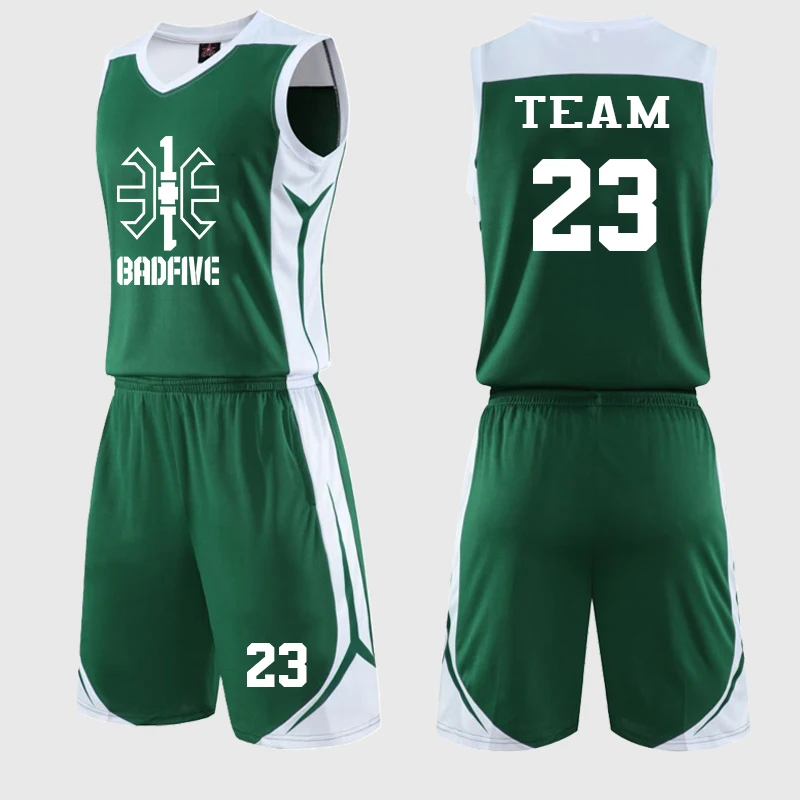 Универсальная полосатая баскетбольная форма сублимационная удобная Баскетбольная