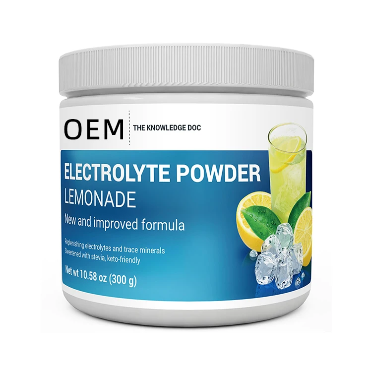 Keto Electrolytes Powder Hydration Electrolyte Supplement Boost Energy Pre Workout Drinks Private Label Electrolyte Drink Powder