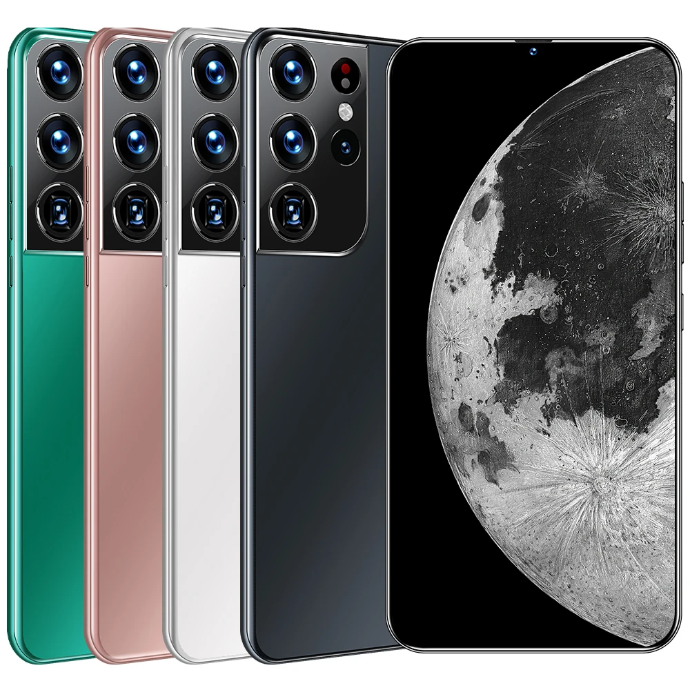 Смартфон S21 + U1tra, Android 11,0, 10 ядер, 32 МП, 50 МП, 5G, LTE, 6,7 дюйма, MTK6889, 16 + 512 ГБ, отличное качество