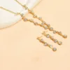 Set collana e orecchini in oro