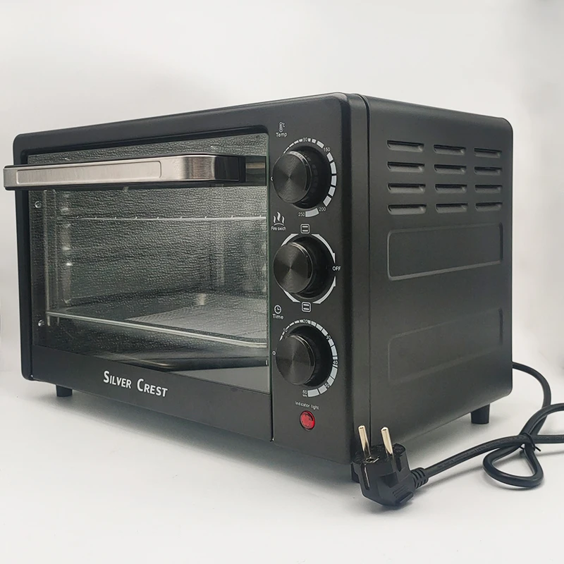 High Configuration Multifunction Household 25L Baking Pizza Maker Small Appliances Gifts Convection Toaster Electric Oven