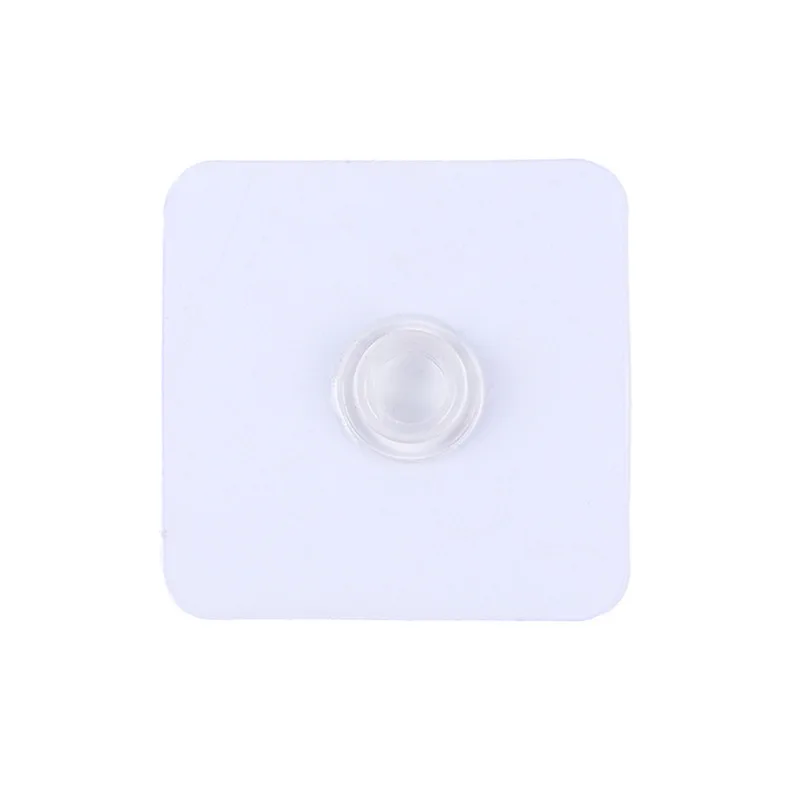 Multiple Transparent Traceless Right Angle Buckle Plastic Accessories Round Buckle Nail free Gourd self adhesive hooks supplier