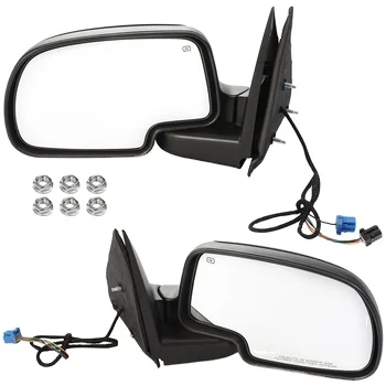 Side Mirrors for Chevrolet Silverado 2003-2006 GMC Serria Door View Mirror Power Heater