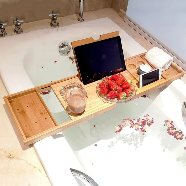 
Длительная Водонепроницаемая бамбуковая Ванна Caddy Tray для продажи 