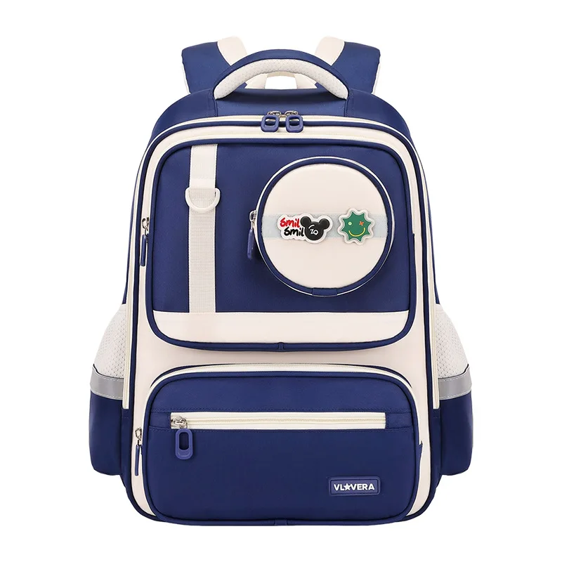 Fashion New Students 1-6 Grade Schoolbag multi-layer large capacity shoulder bag