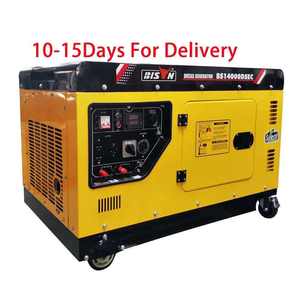 Standby Backup 3 Phase Air Cooled 10 Kw 15kw Emergency Diesel Generator