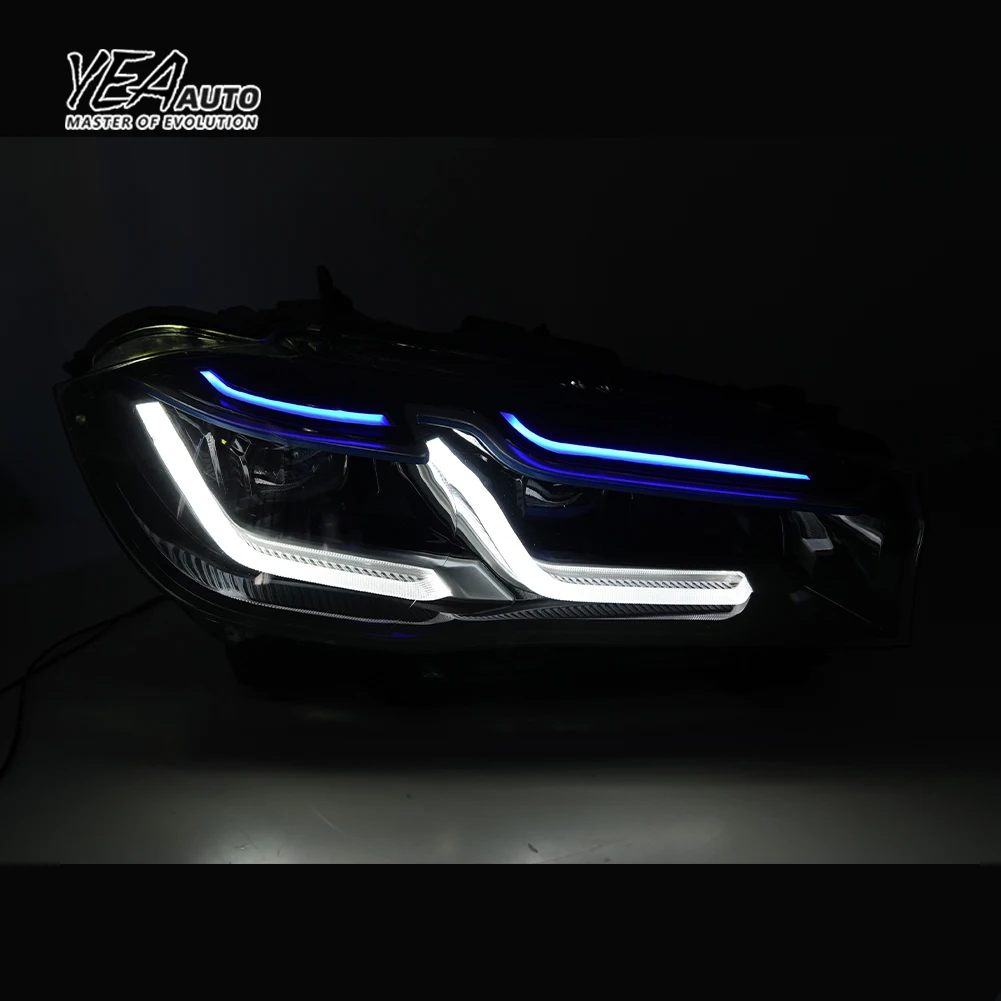 product upgade to g30 lci style laser head light led for bmw x5 f15 headlights 2014 2015 2017 x6 f16 led headlight plug and play-21