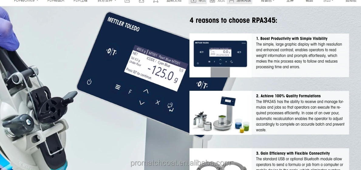 High Precision Electronic Paint Weighing Scale with Large LCD Display ...