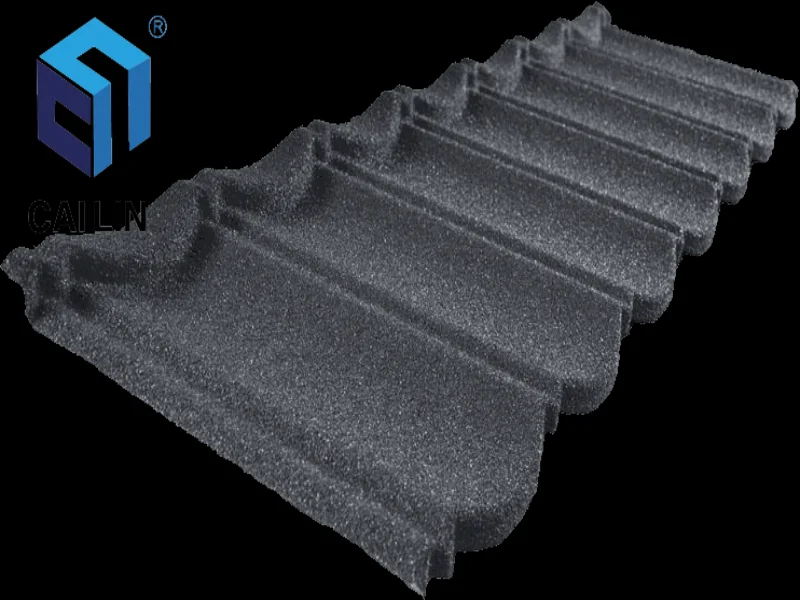 CaiLin Villa Rooftop Design Classical  Stone Coated Steel Roofing Sheet Building Material Metal Roof Tiles