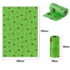 Estampado con aroma y diseño en verde fluorescente.