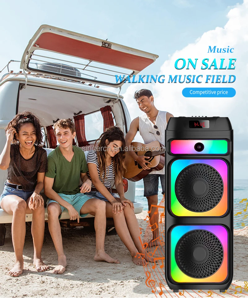 DBOO Boom Box Gonflable – 40 X 23 Cm – Avec Microphone Gonflable – Déguisement Années 80/90 – Accessoire De Fête