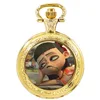 Golden nezha holding grass in mouth