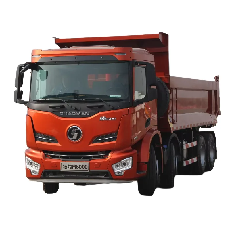 Shacman M6000 60 tons 8x4ティッパーダンパー中古ダンプ