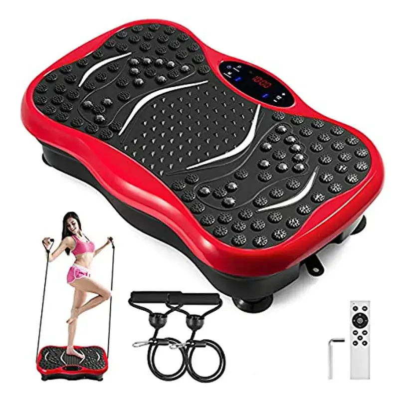 Wholesale ABS Vibration Plate Fitness Exercise Machine Vertical Direction  Body Shaker Workout Power Waver Stand Shake Board
