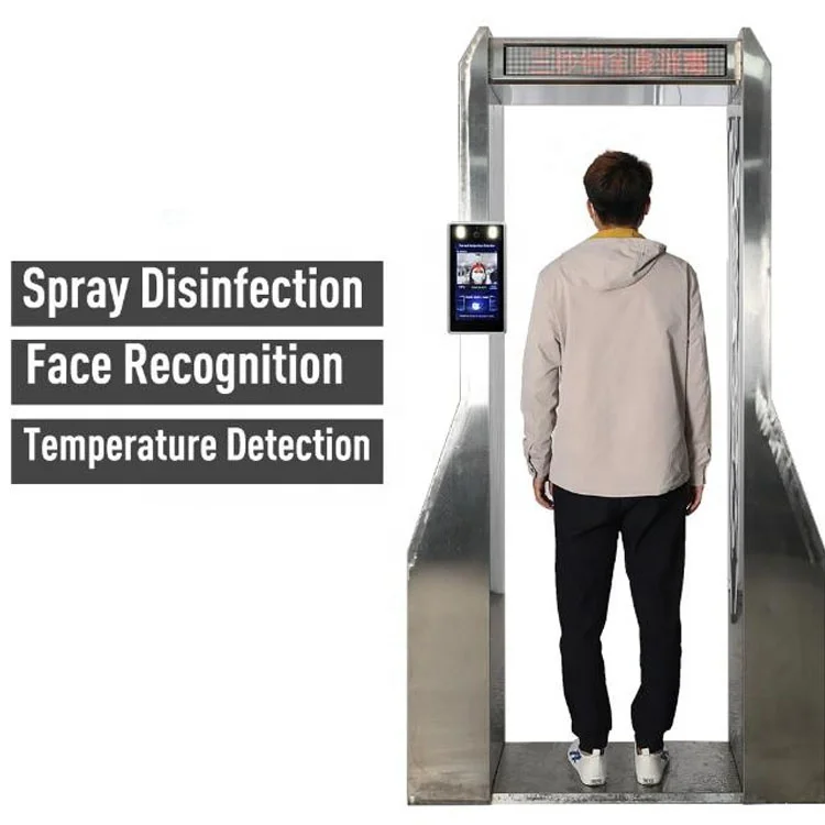 Дезинфекция новой машины для стерилизации всего тела или туннеля для различных общественных мест