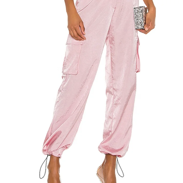 plus size pink cargo pants