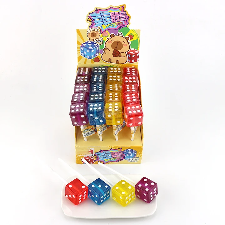 Dice lollipop box