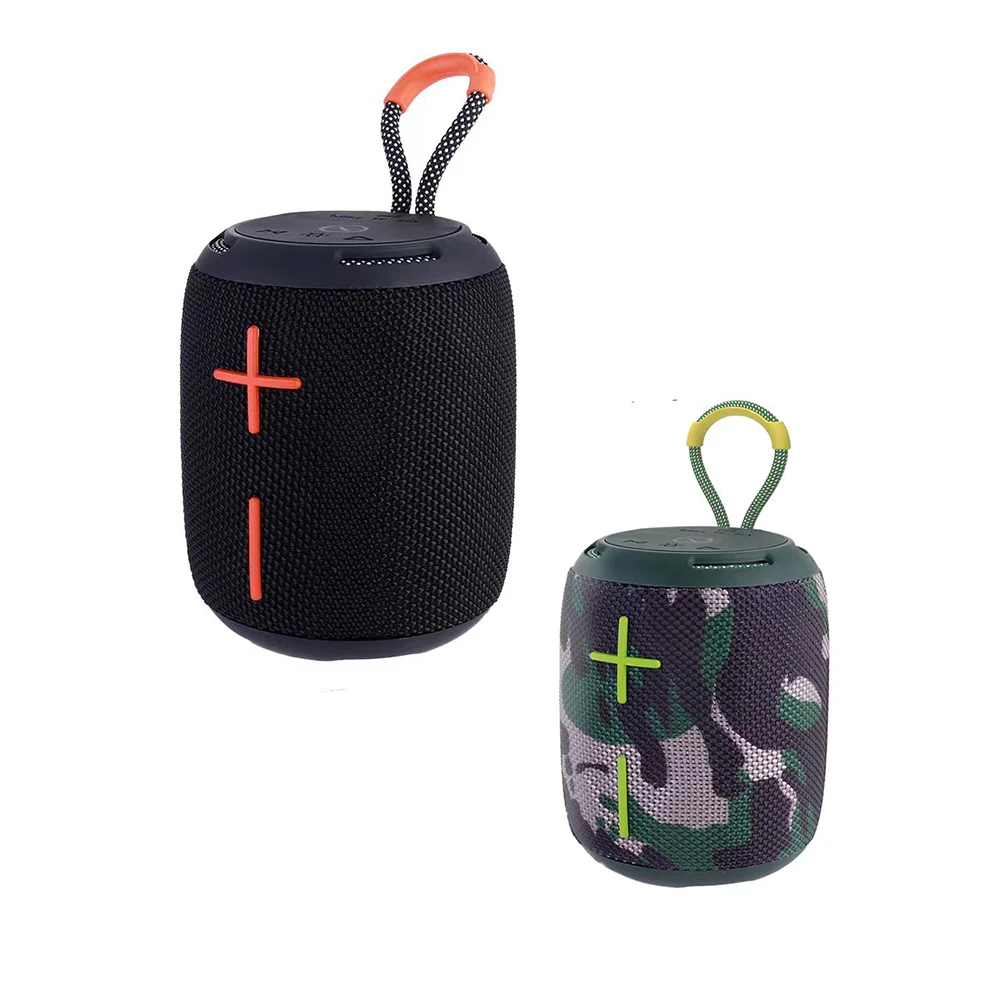 BOOMS350 speaker aktif nirkabel portabel, speaker subwoofer bass stereo  mendukung TF/USB kain tahan air bass dalam