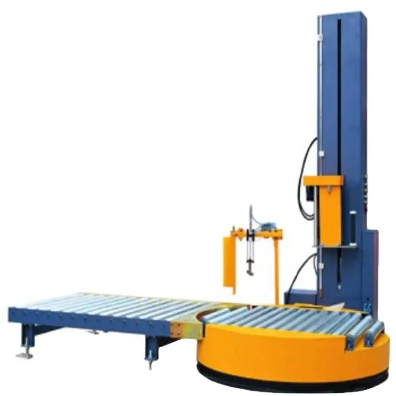 Stretch Film Fully Automatic Pallet Wrapper Packaging Wrapping Machine