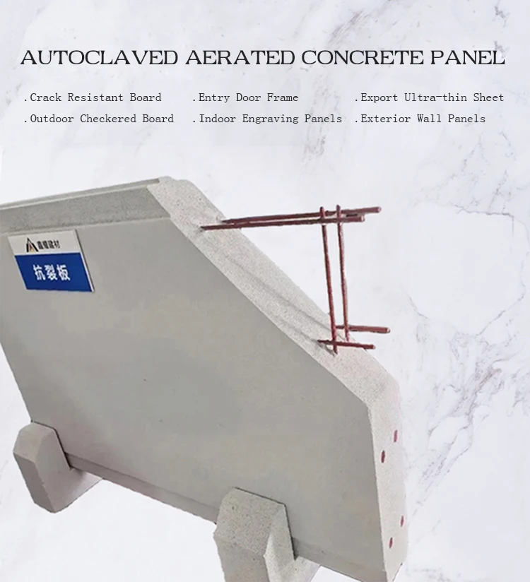 Hebel Aerated Concrete Wall Material Aac/alc Panel Buy Aac Panel For