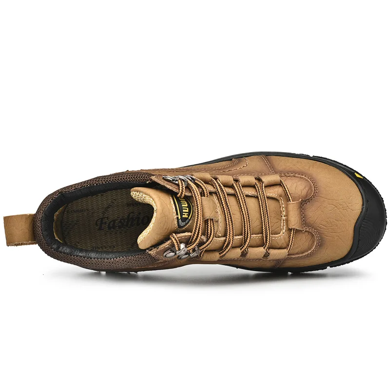 Waterproof Casual Leather Woodland Shoes For Men