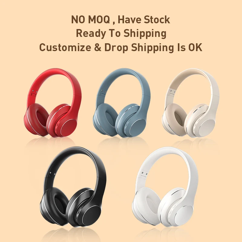 BH15 Amazon Best Selling Over Ear Kids Earphone Wireless Gaming Headset Bluetooth Headphones for iphone