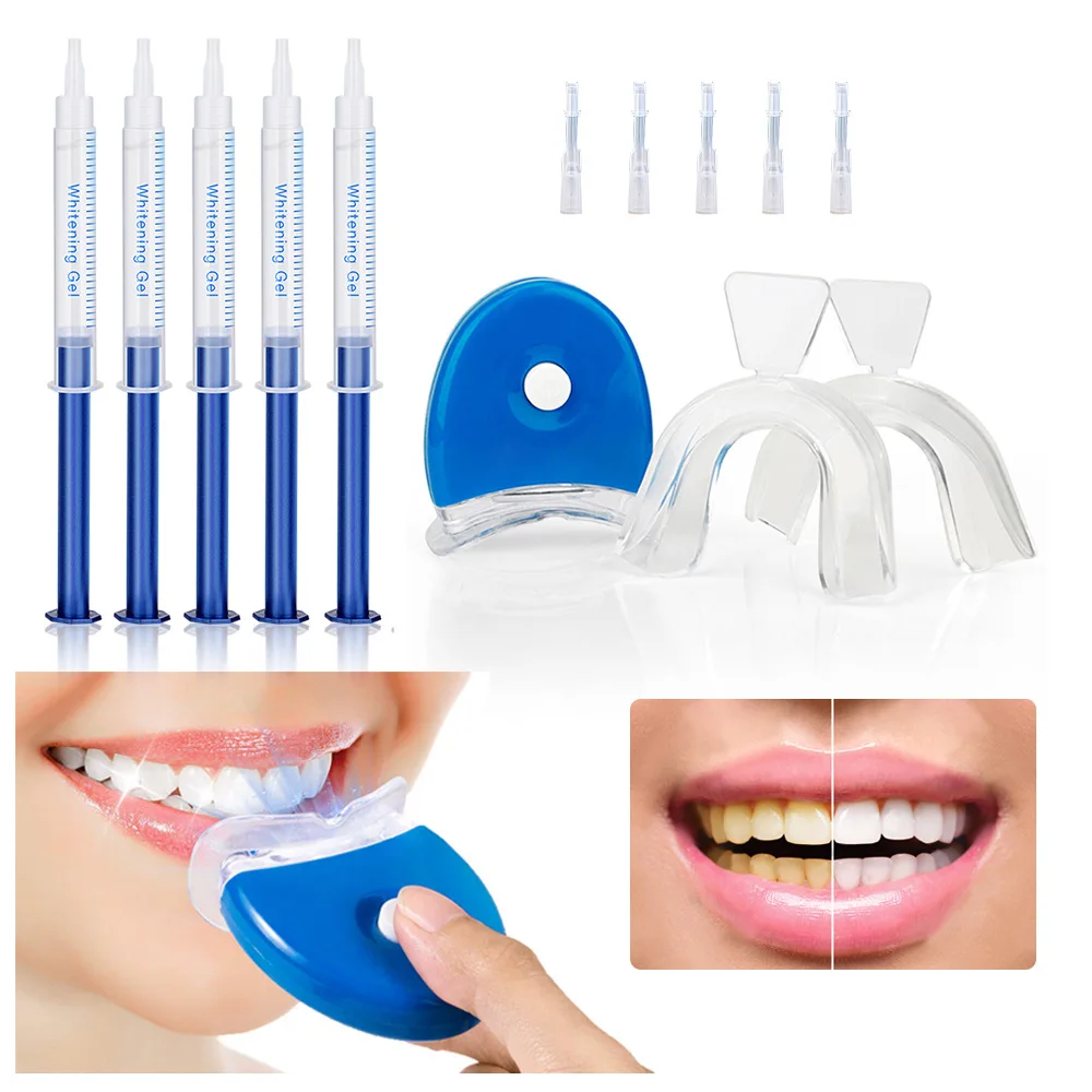 New Dental Equipment Home Mini Blue Led Teeth Whitening Kit 44% ...