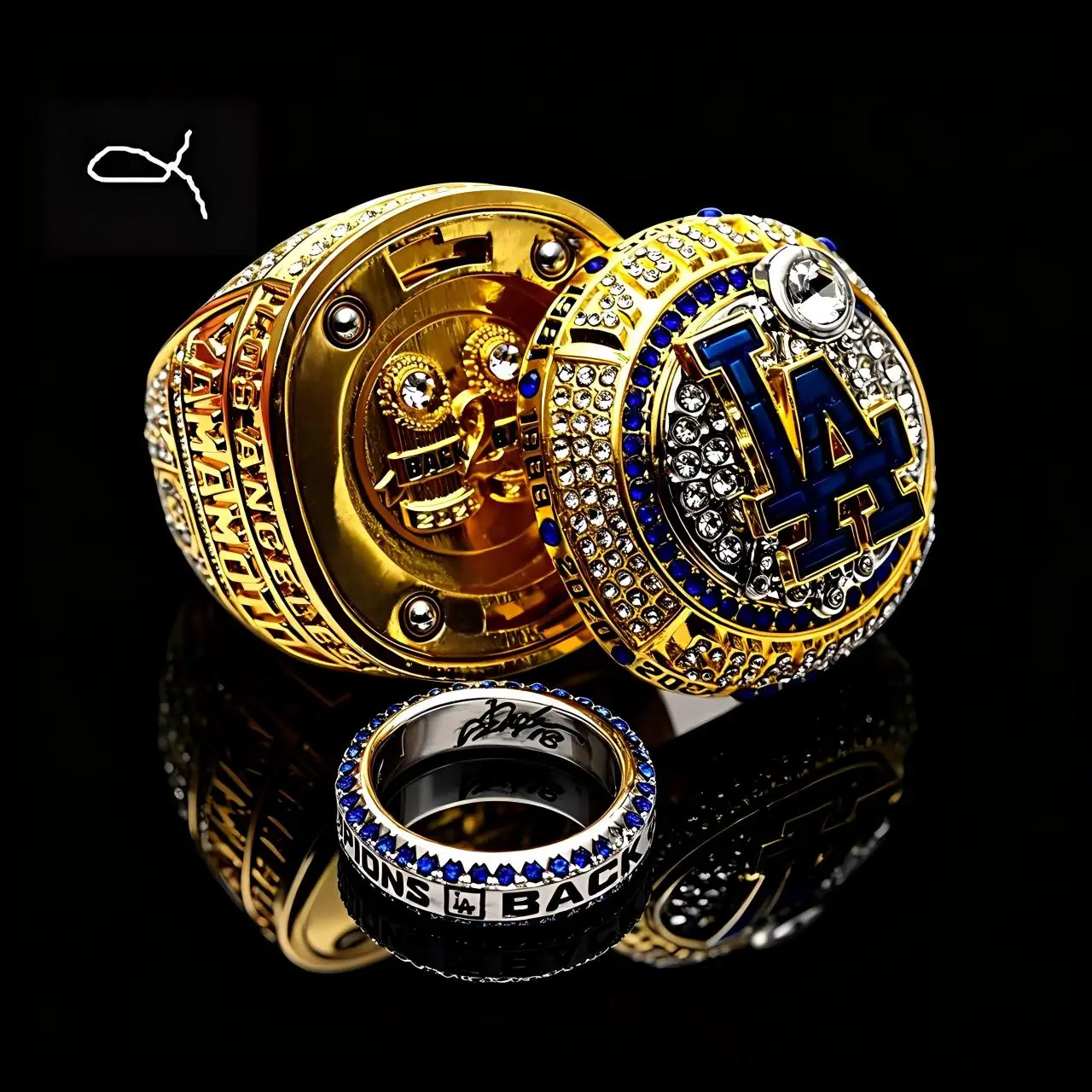 2025-2026 Los Angeles Dodgers Championship Ring Fan Commemorative