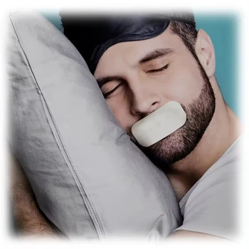 Better Nose Breathing 30 Pcs Anti Snore Mouthtape Cotton Hostage Patch Sleeping Sleep Strips Mouth Tape For Sleeping Snoring