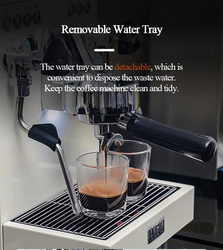 Household Cafe Wpm Italian Coffee Maker Semi Automatic Coffee Machine