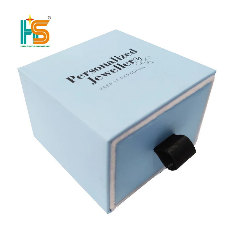HUAISHENG модный бумажный набор ювелирных изделий, коробка для кольца, ожерелья, браслета, набор сережек, шкатулки для ювелирных изделий от производителя