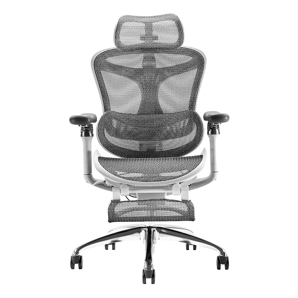 Эргономичное офисное вращающееся кресло с высокой спинкой и колесами