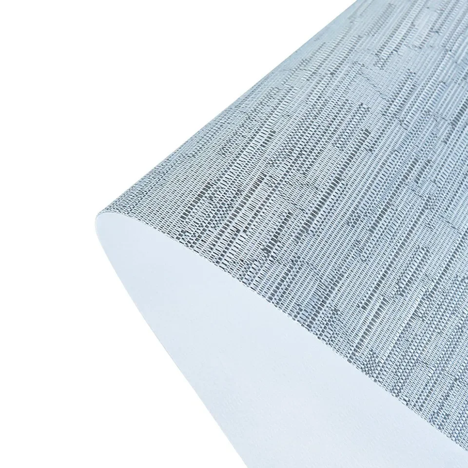 390GSM 3M Width 100% Polyester Roller Blinds Fabric Blackout Fabric for French Window