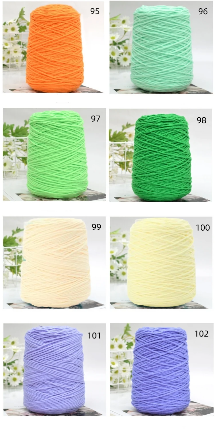 Lizida 3mm 400g Acrylic Tufting Yarn - High Quality Rugs