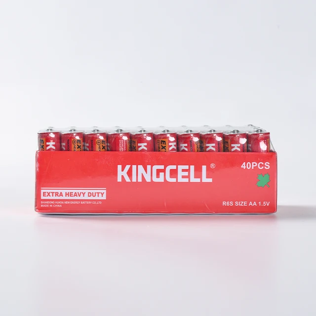 Carbon Zinc Batteries NO.5 AA Size R6S Dry Battery 1.5v AA Um-3 Carbon Zinc Dry Battery