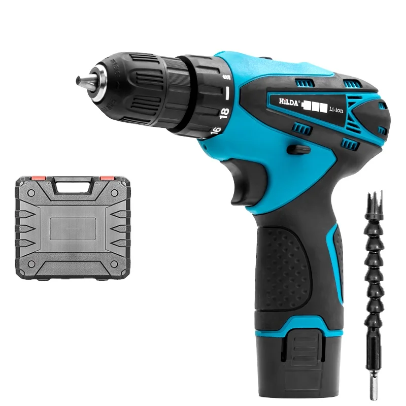 12V Multifunctional Power Tools Mini Lithium Battery Chargeable Electric Cordless Drill Kits
