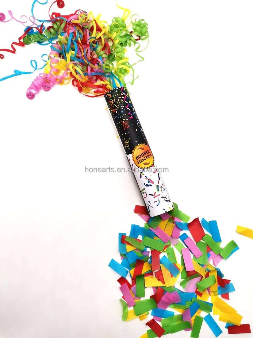 Celebrating Popper Paper Foil Confetti Hand Throw Confetti Popper