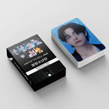 Wholesale 55pcs/box Kpop Idol Merchandise Map Of The Soul ON:E Concept Photo BTS Photocard Photo Card Lomo Card