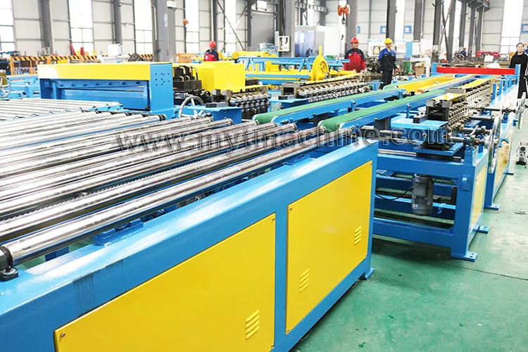 Бренд MYT, U-образная автоматическая линия каналов, машина для производства квадратных каналов