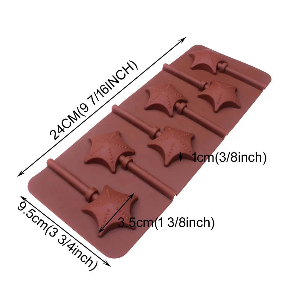 Silicone Lollipop Mold for Hard Candy Molds Silicone Chocolate