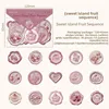 D Sweet Island Fruit Clusters-rosa