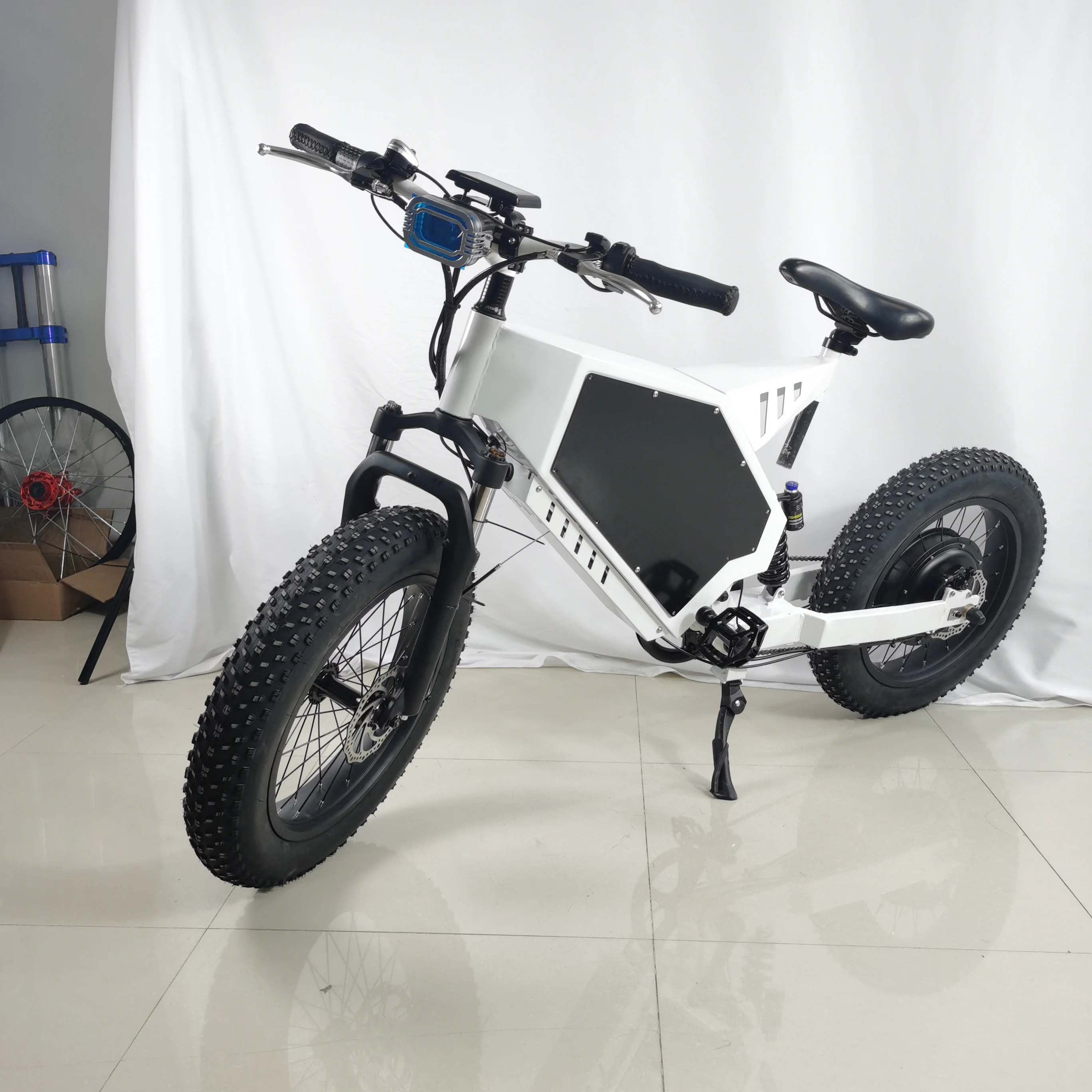Small Power 1500W 48V Electric Bike Fat Bike Electric Bicycle Fat  Tire Ebike