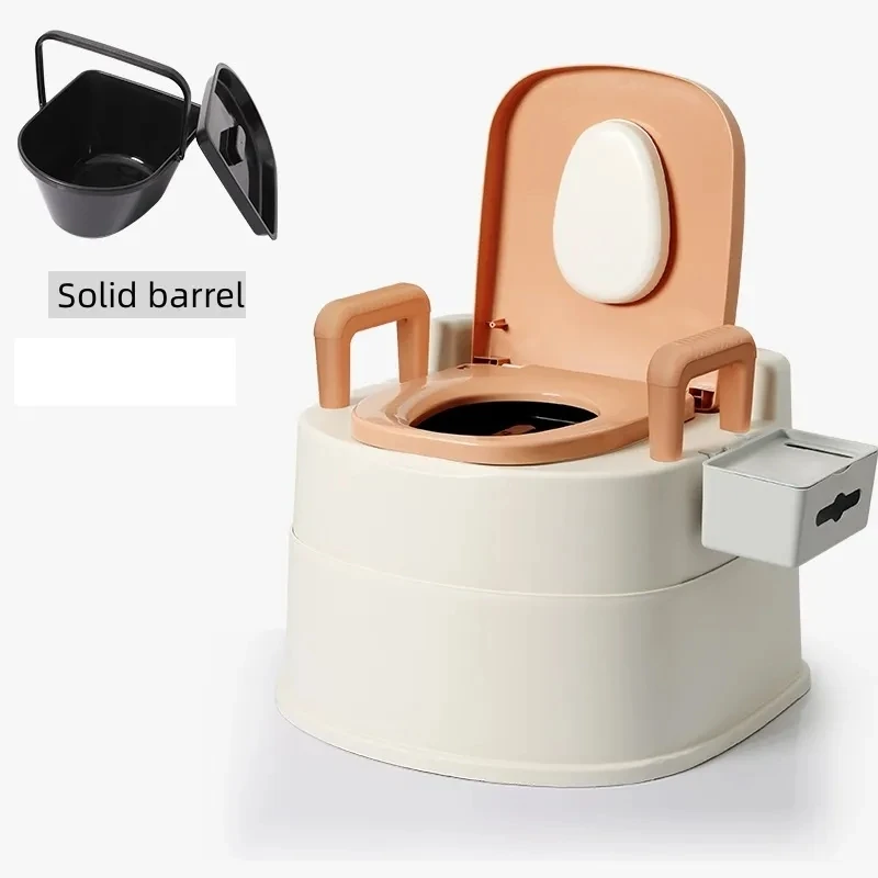 Портативный пластиковый Туалет для взрослых пожилых беременных