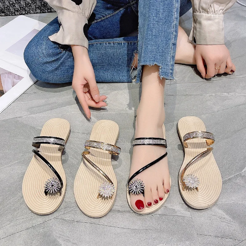 Slotted Sandals With Sweet And Thick Soles Sandals Custom Designer ...