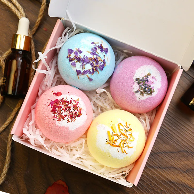 Fizzy Private Label Bath Fizzies Natural Luxury Christmas Bath Bomb Gift Set Bathbomb For Kids