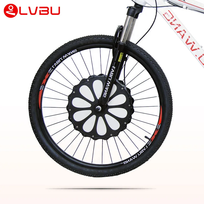 LVBU-kit de conversión de bicicleta eléctrica, rueda todo en una