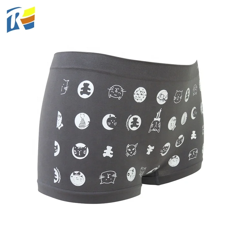 Высококачественное милое детское нижнее белье с милым принтом для маленьких детей, боксеры для девочек, шорты