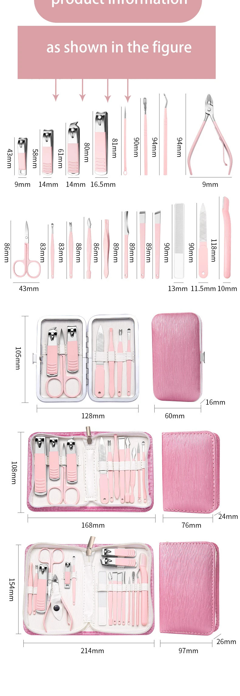 18pcs manicure set-6