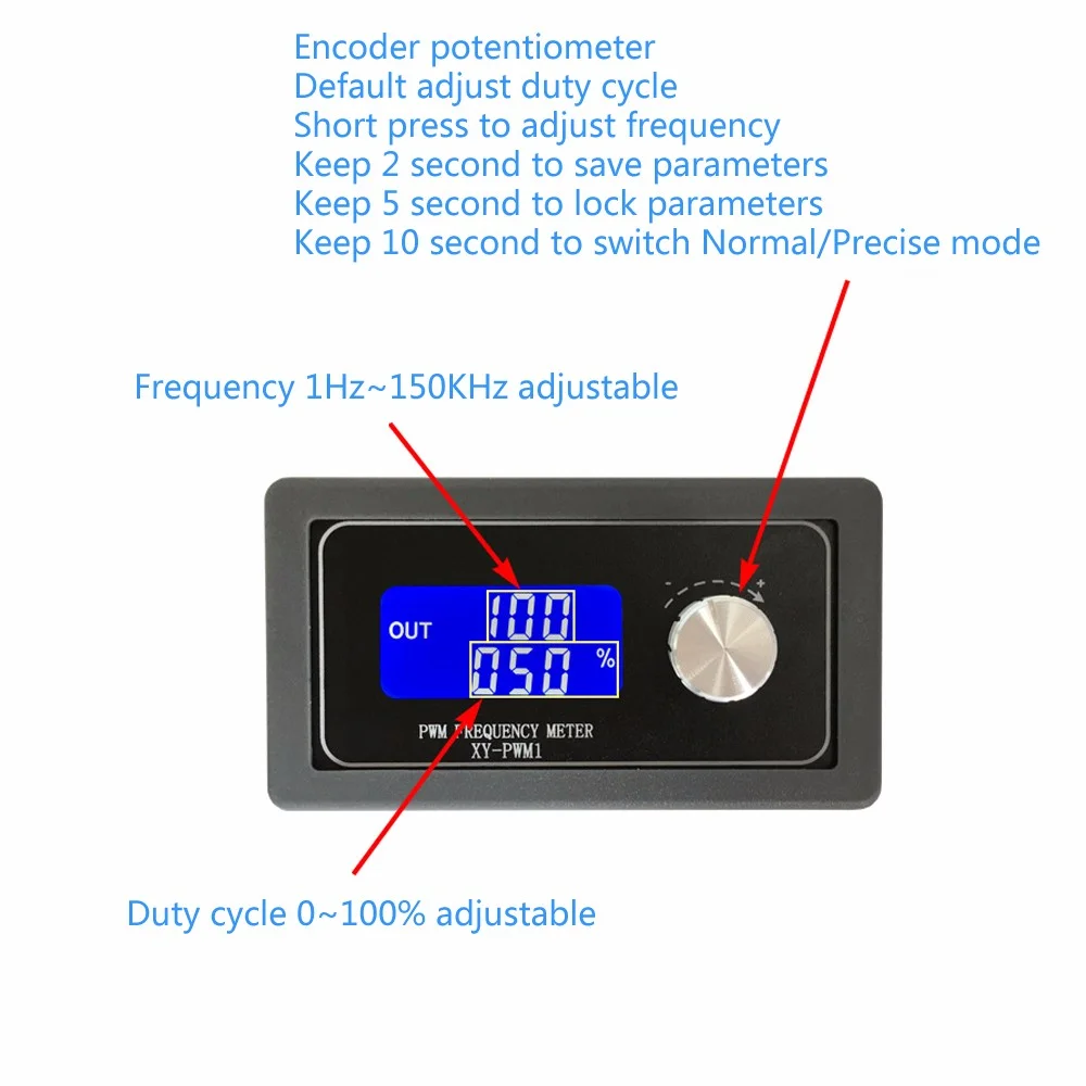 Multifunctional 100MHz 2 Channels MFG-2125 Function Arbitrary Waveform Generator for engineers