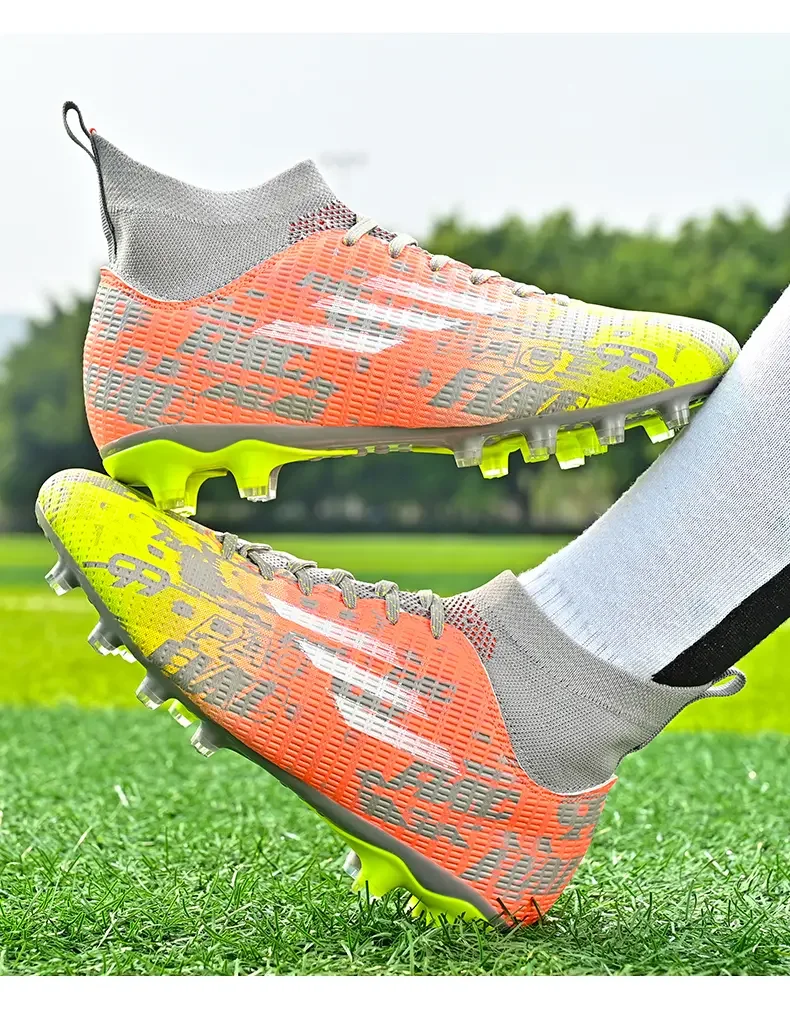 Popular Promotional High Quality Impact Resistance Soccer Shoes For Men